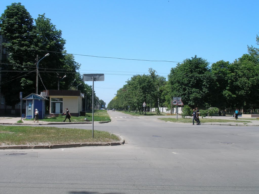 Г.Харьков перекресток бульвара Б.Хмельницкого и ул.Рыбалко by Krasov Vasiliy