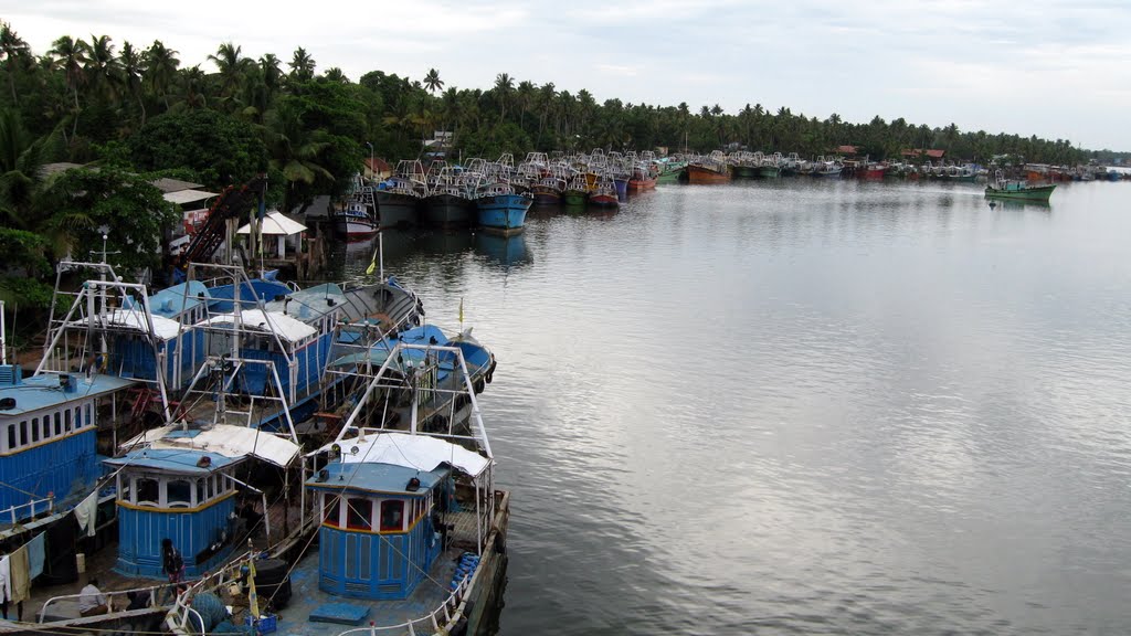 A view from Maliankara Bridge by Nidhin Kavalloor