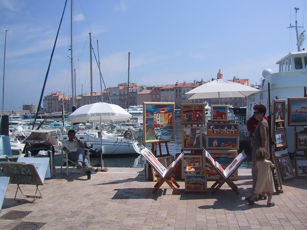 Saint-Tropez Le Port by bw1