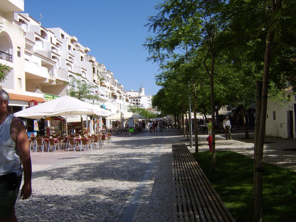 Albufeira Town by C. Mitchell