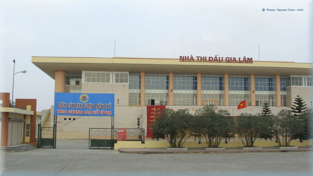 Nhà thi đấu Gia Lâm by Vietnam My Country