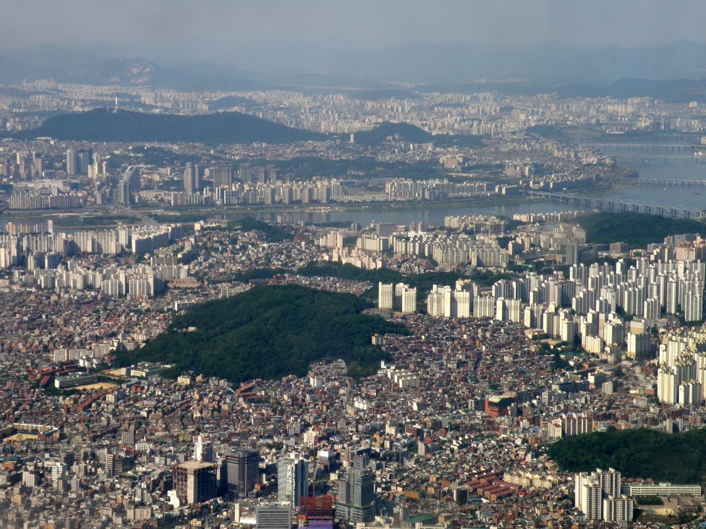 Seoul view from southern area by stephan Seo