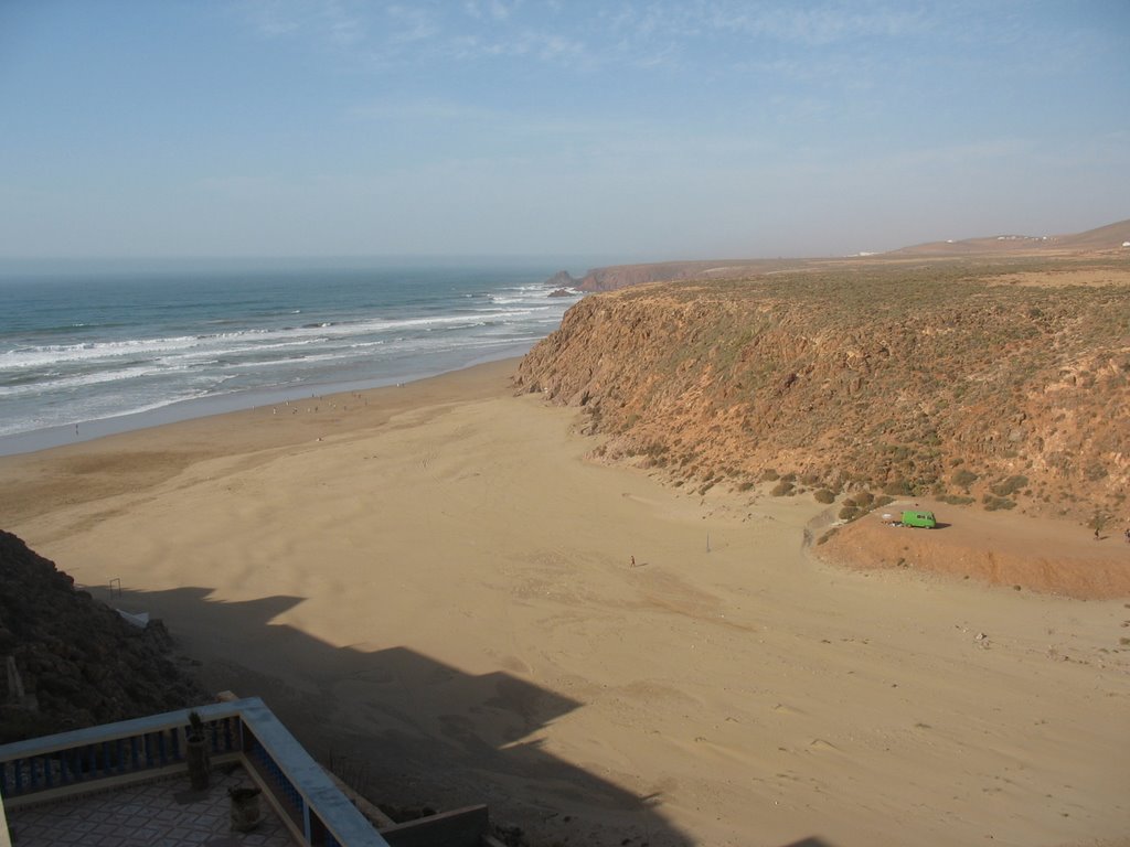 La Plage en avril by Bernard Castel