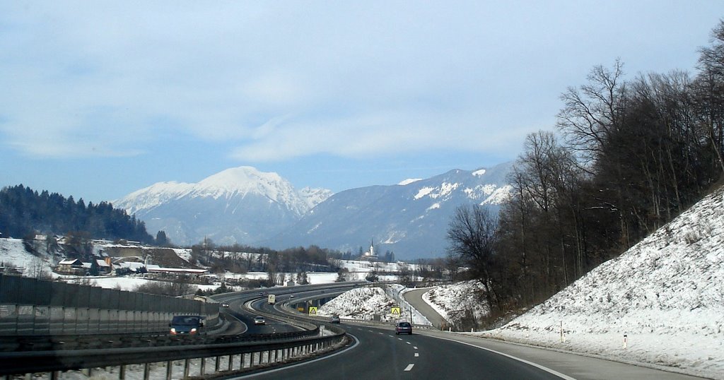 Winter Highway near Naklo by tankoman