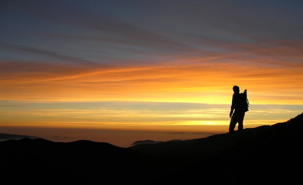 Západ slnka na Ďumbieri (Sunset from Ďumbier) by galethil