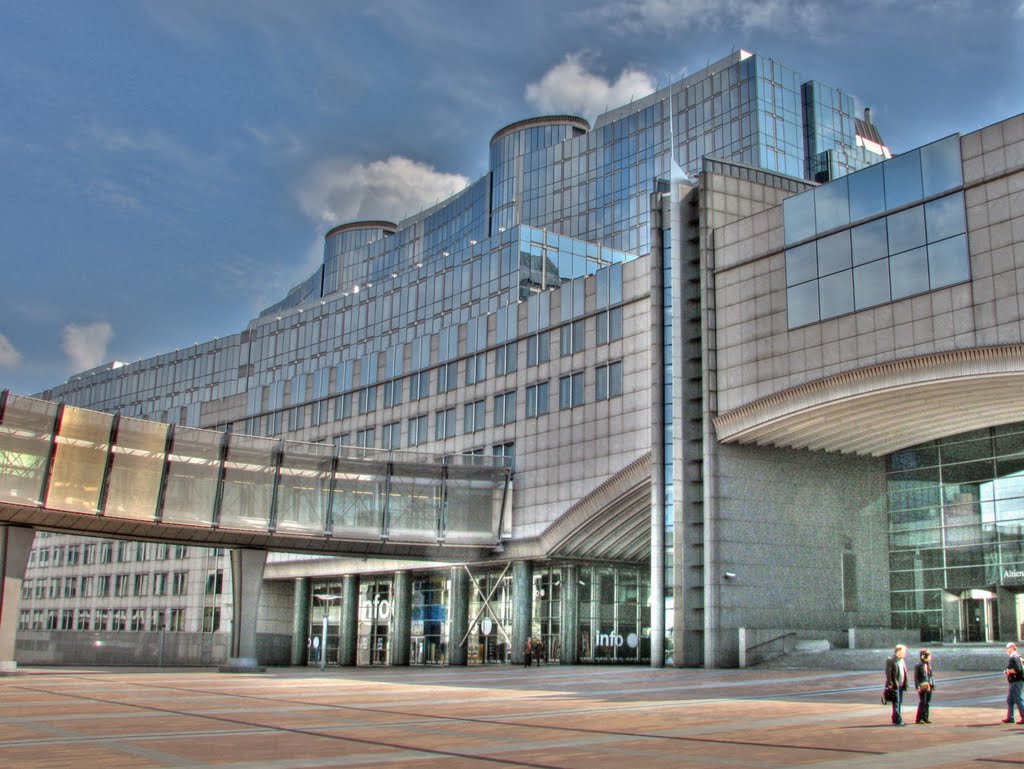 Brüssel, Belgien - EU-Parlament by charlyfoxtrott