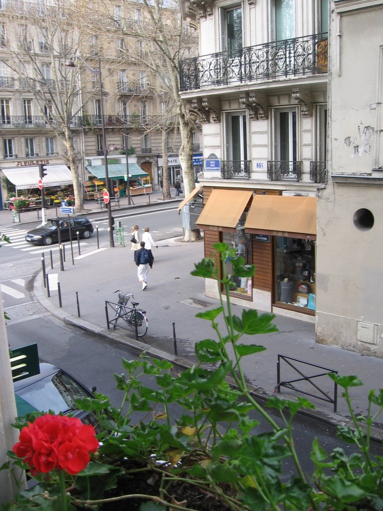 picture from abbatial saint germain hotel window by Зина