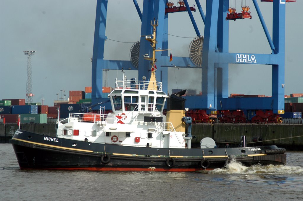 Germany, Hamburg, Port by Björn Martens