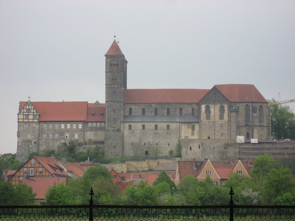 Quedlinburg - St Servatius and Castle by MalteLauridsBrigge