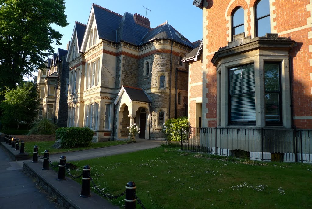 Victorian Houses in Park Place by krige