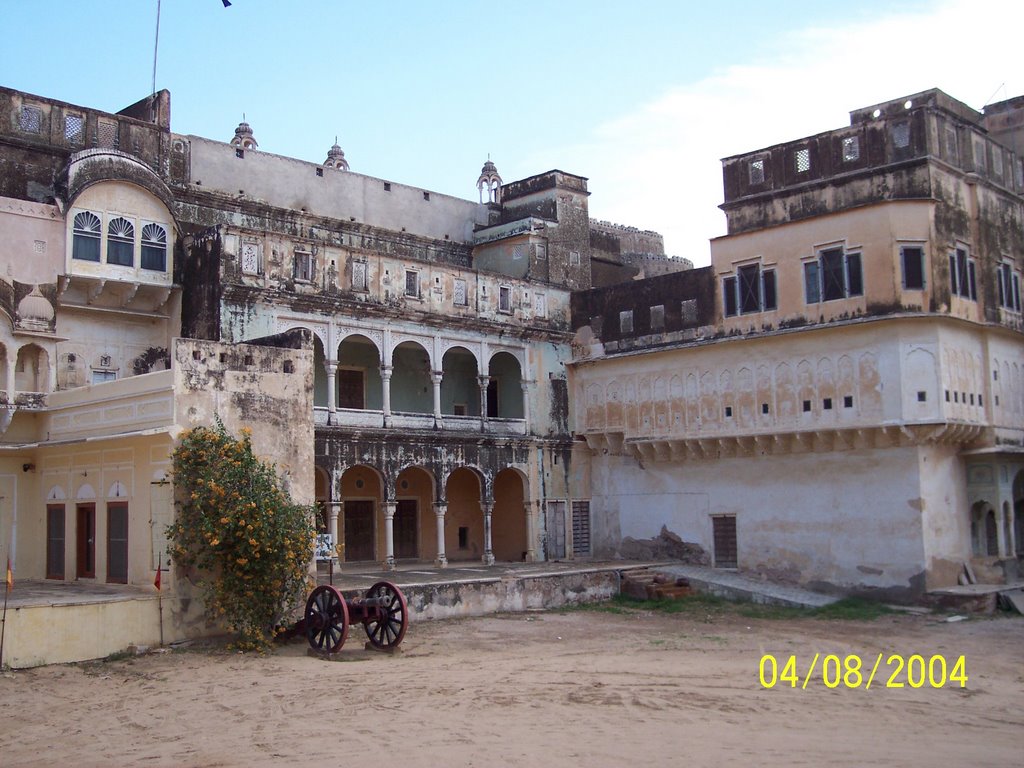 Mandawa (primer patio del palacio) by jaime-perez