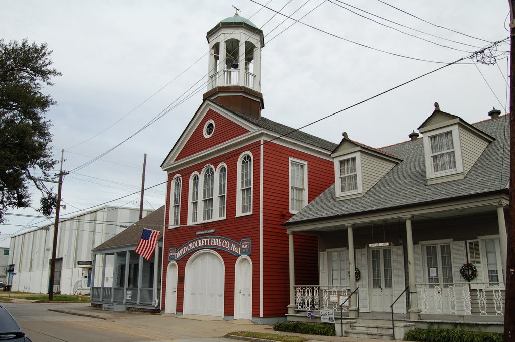 David Crockett Fire Hall - Gretna, LA by cajunscrambler