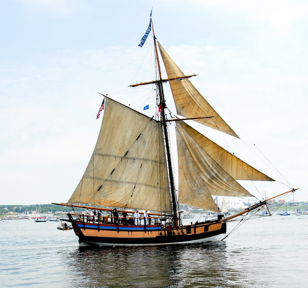 Halifax Harbour Tallship by paul toman