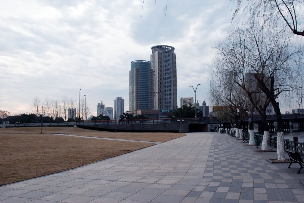 20100127-三江口景色View at Sanjiangkou（Three rivers estuary） by 王令