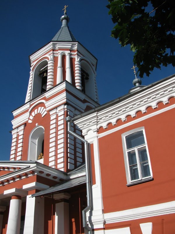 West face of St Elias church by Sarychev Sergei