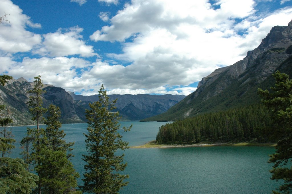 Above Minnewanka Lake by Wessexbear