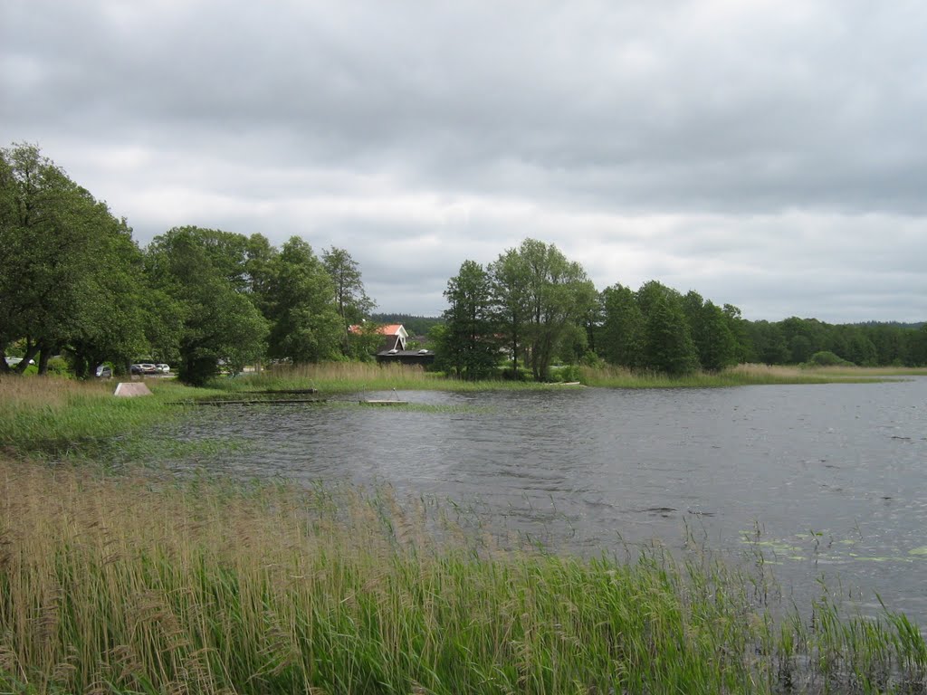 Lake Gerdsken Alingsås Sweden by Zdravko Vandija