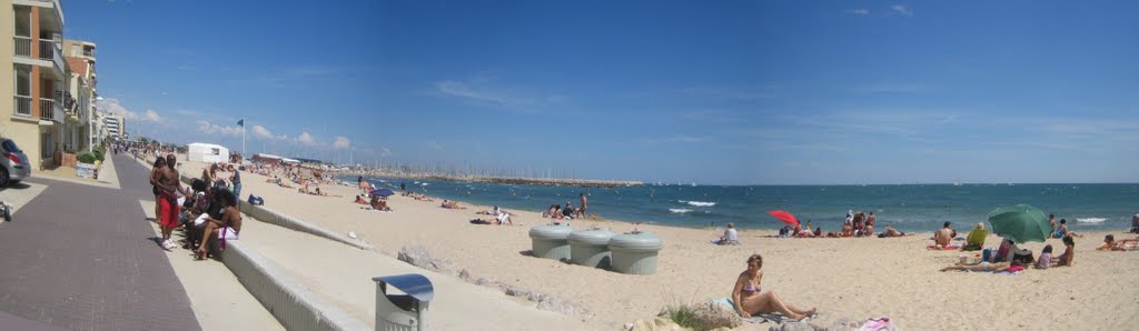 Plage ouest de Palavas-les-Flots by mfe