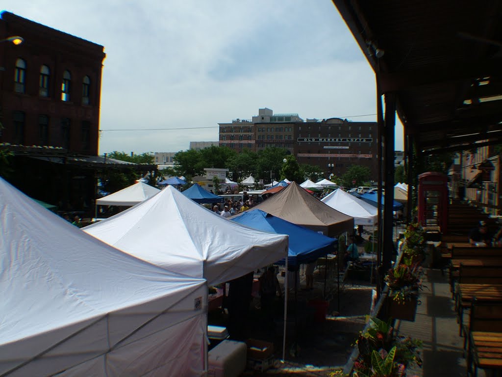 Farmer's Market from Speghetti Works Deck by stephenwigg