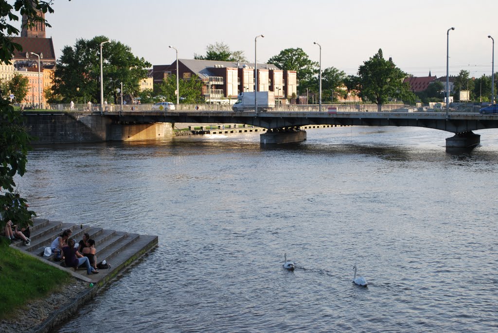 -WROCŁAW- RELAX ON THE BANK OF ODRA RIVER by baronyuri.