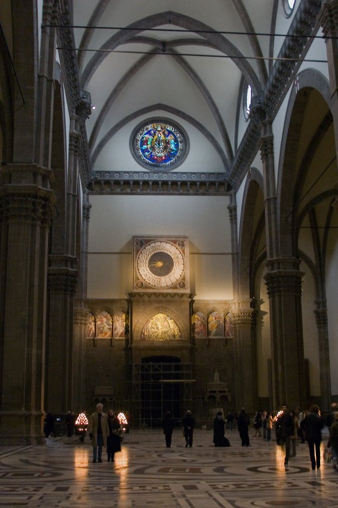 Duomo interior / Florence, Italy by Sergey Ashmarin