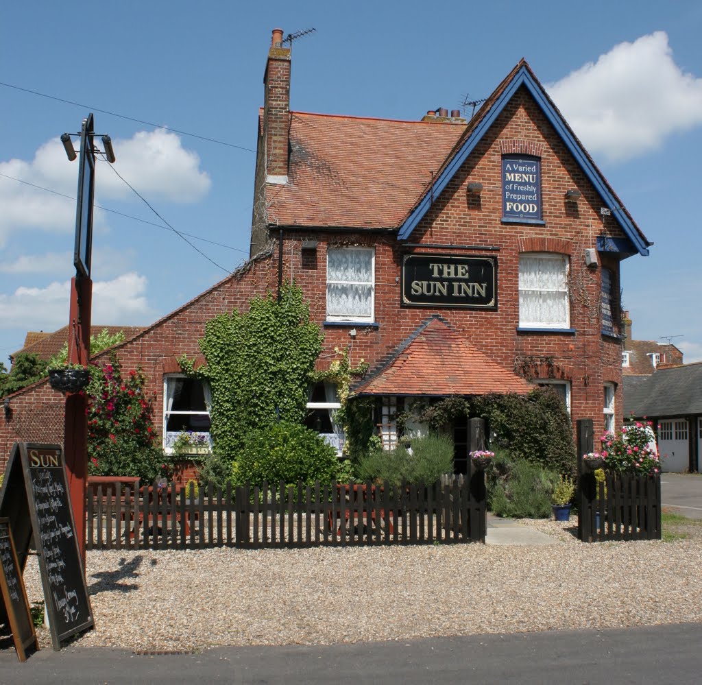 The Sun Inn, The Street, St Nicholas at Wade by David Carr