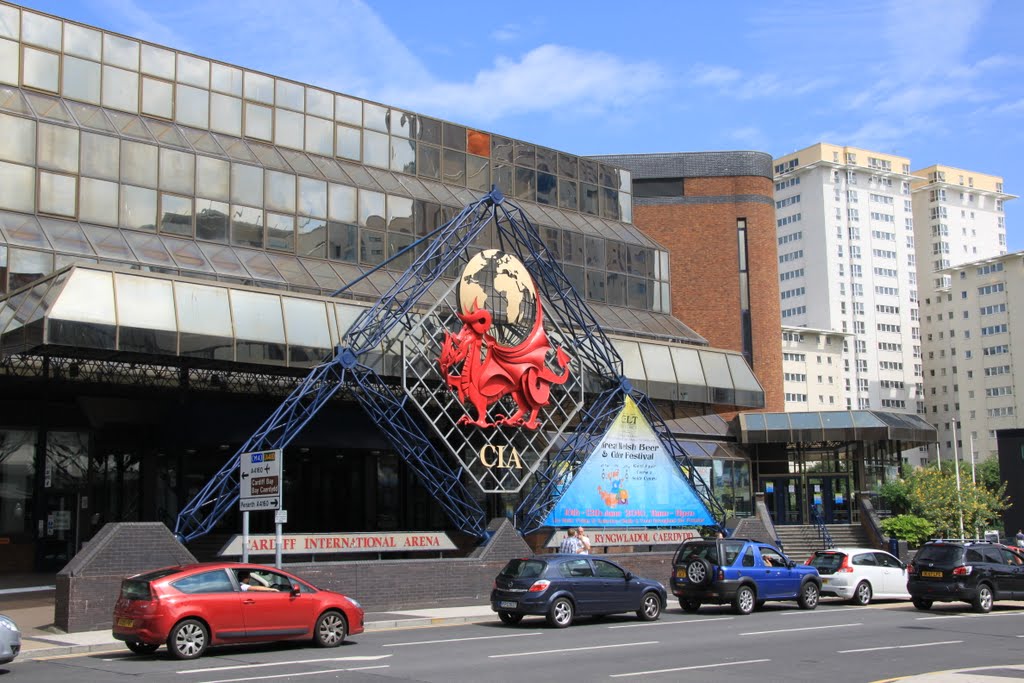 Cardiff International Arena, at time of Beer Festival 2010 by JohnHW