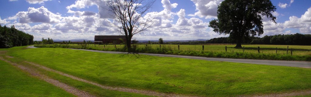 View outside Boscobel House by muba