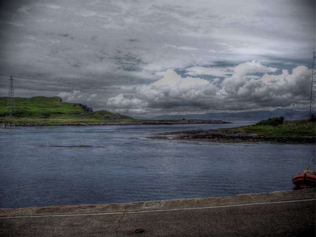 Cuan Ferry Slipway by Rae Leeson