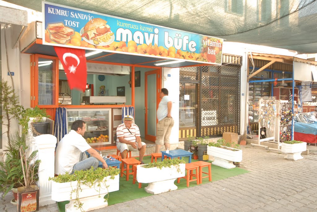 84 Mavi Büfe by Hüseyin Kafadengi