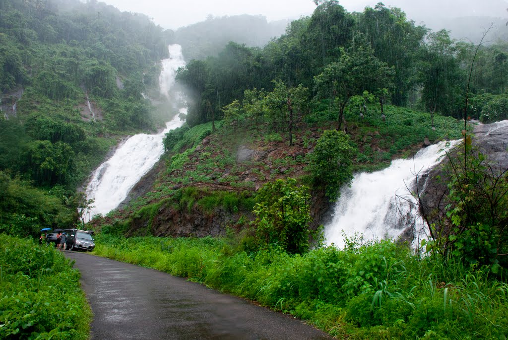 Koovapally Waterfalls - on the way to Ilaveezhapoonchira by Jijo Cheryan-Premier