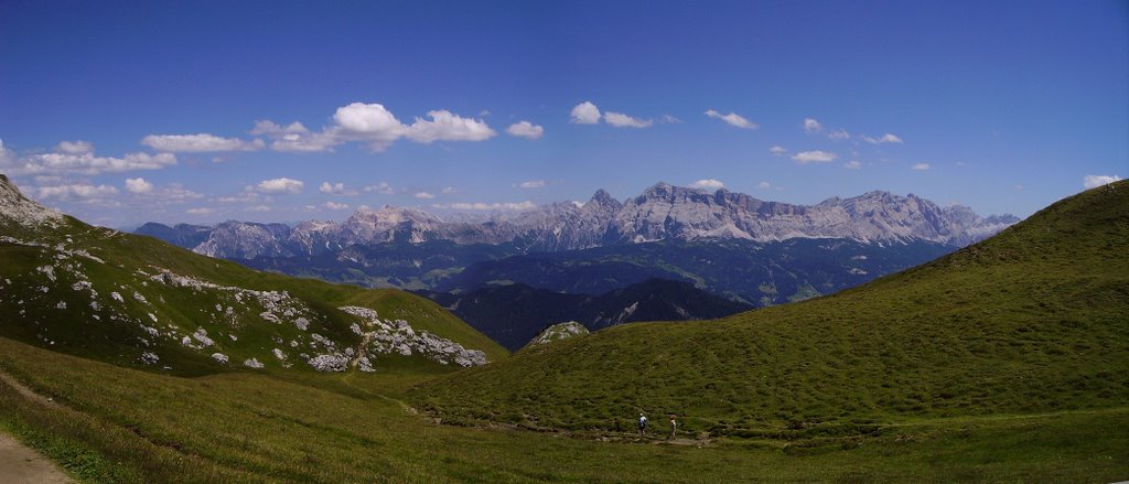 Panorama from Path to Rifugio Genova 15-07-2007 by g.e.nicogiorgi