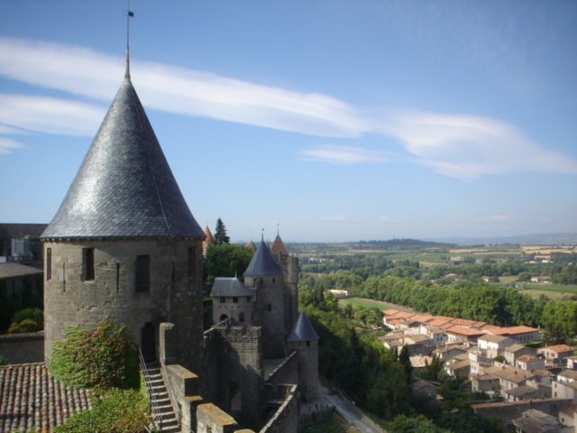 View from Chateau Comtal by WorldVision