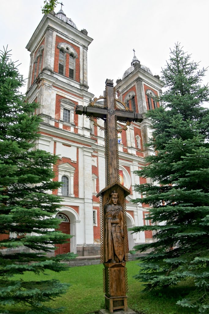 Seredžius St. John Baptist Church by Egidijus