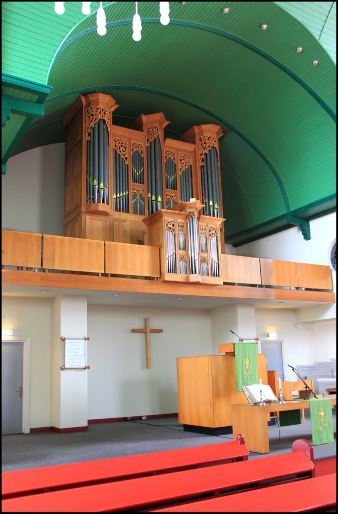 Winschoten: Blankorgel 1974 Gereformeerde kerk by © Dennis Wubs