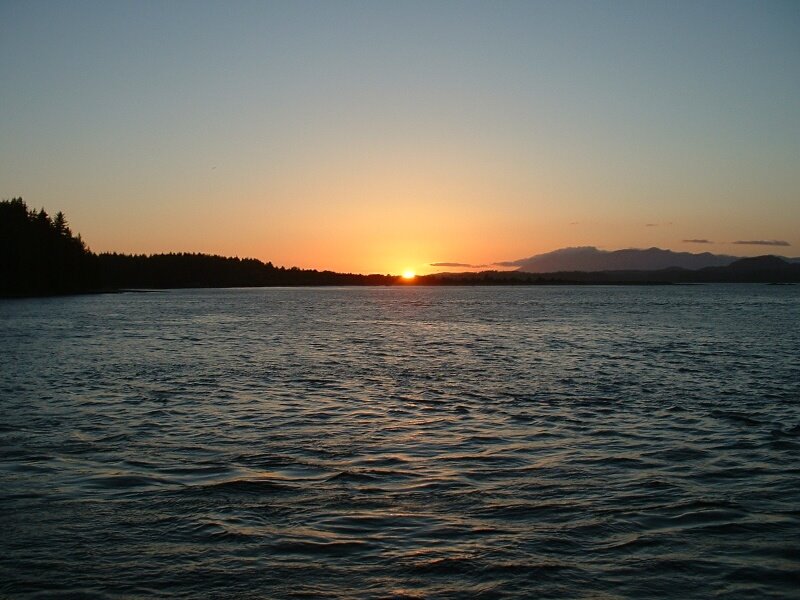 Sunset in Tofino by johnnyforeigner