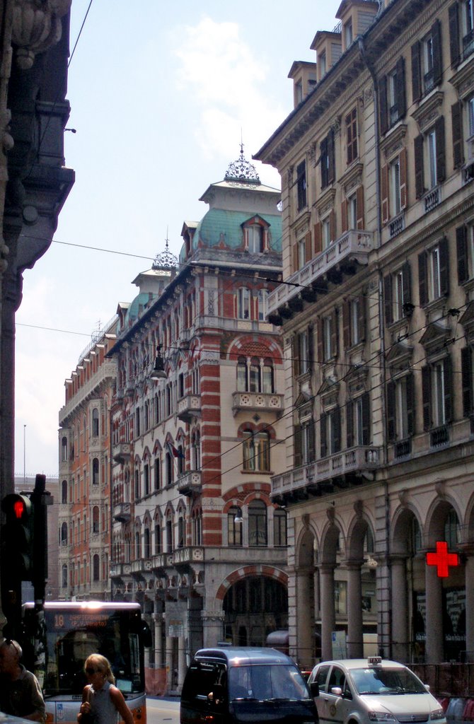 Genova Antichi Palazzi Via XX Settembre by esseil