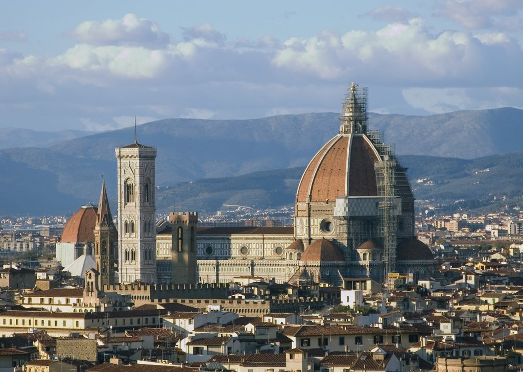 Duomo, view from Piazzale Michelangelo / Florence, Italy by Sergey Ashmarin