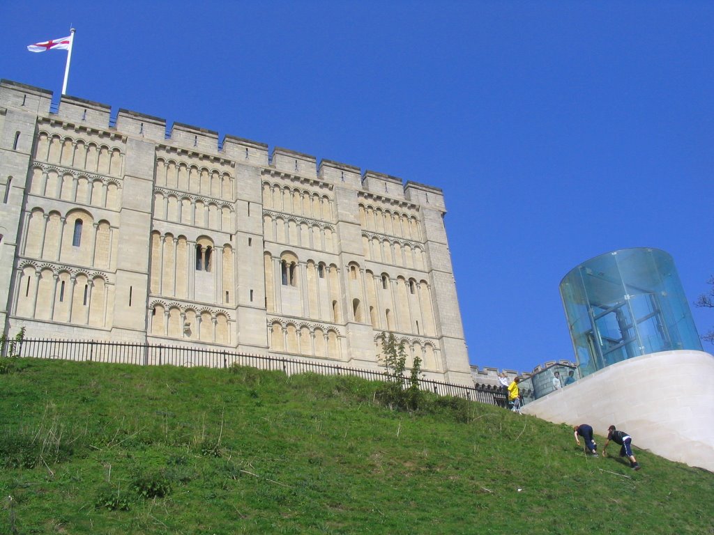 NorwichCityCastle by Anneke