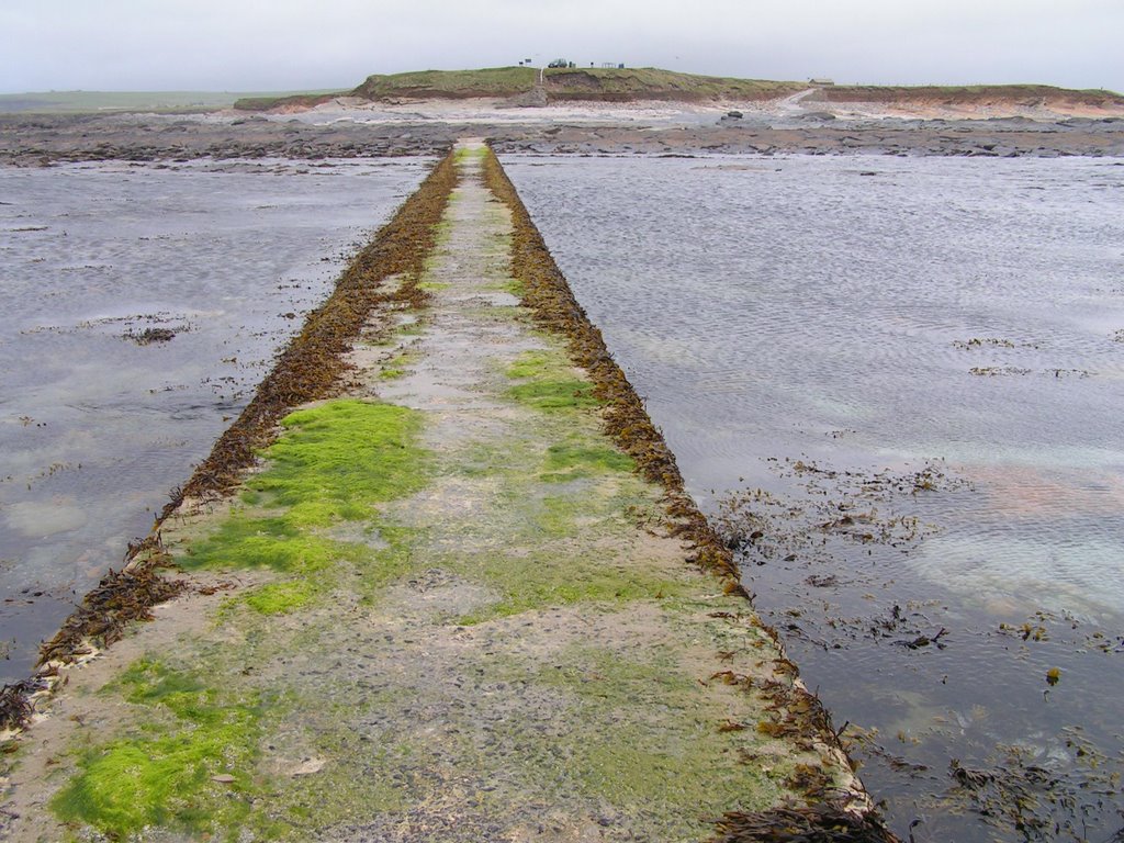 Birsay Causeway by Mike Shields