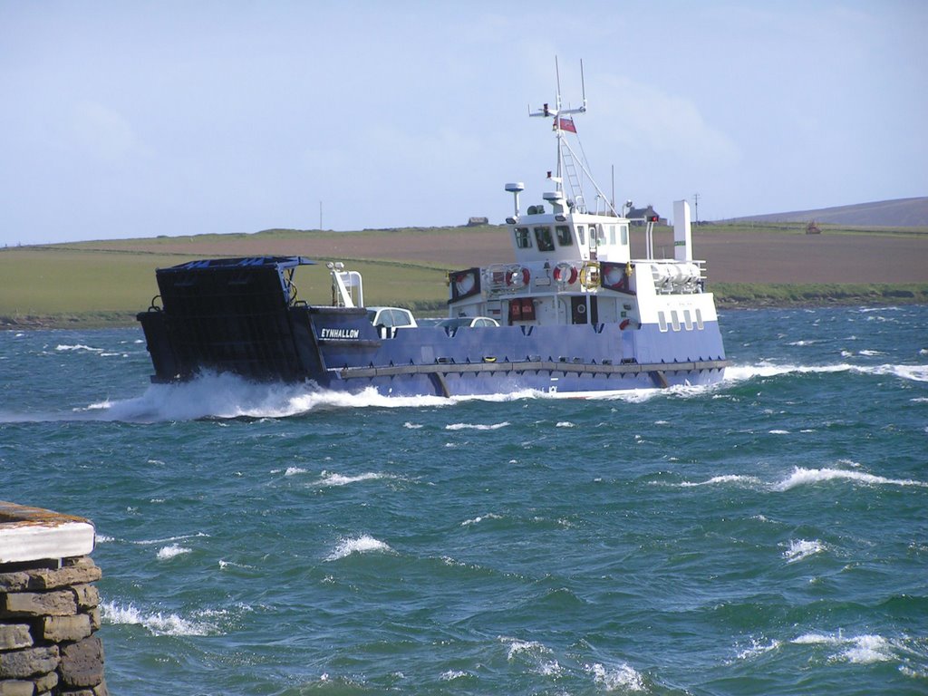 Rousay Ferry by Mike Shields