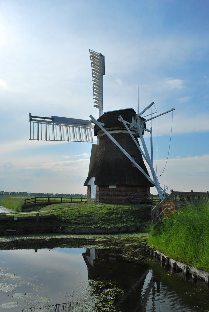 Poldermolen het Witte Lam by molenfotograaf (mill photographer)