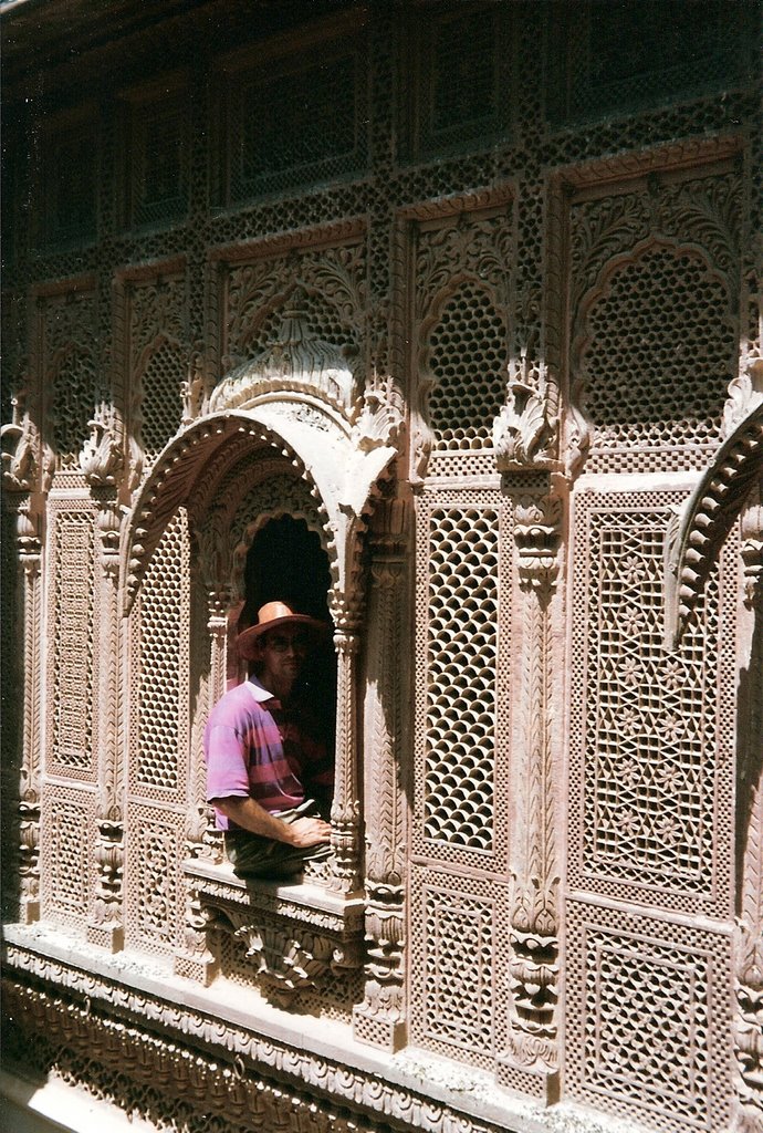 Balcón en la fortaleza Mehranghar - Jodhpur by Sergio Blázquez