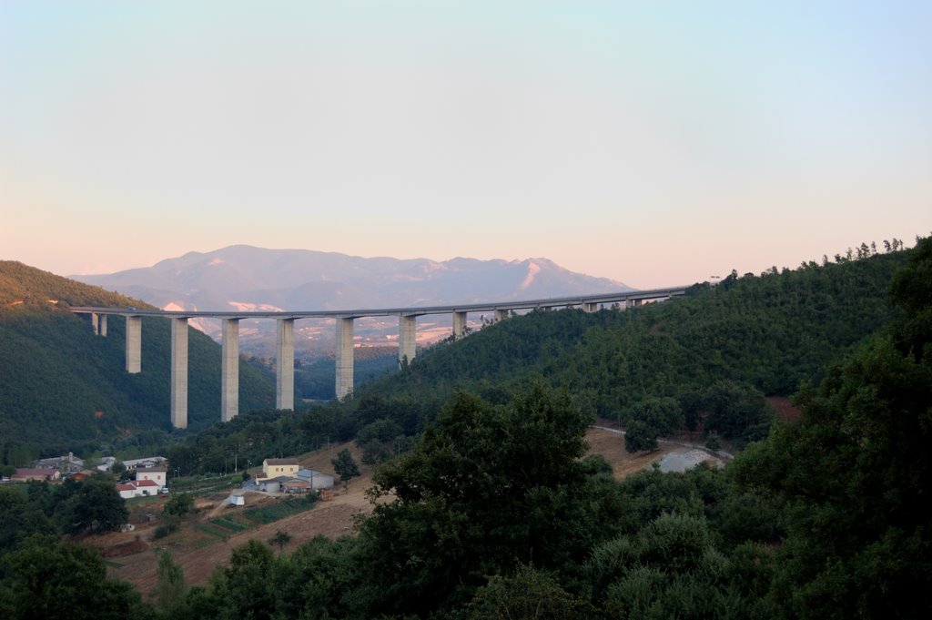 Picerno, ponte della superstrada Basentana by apas