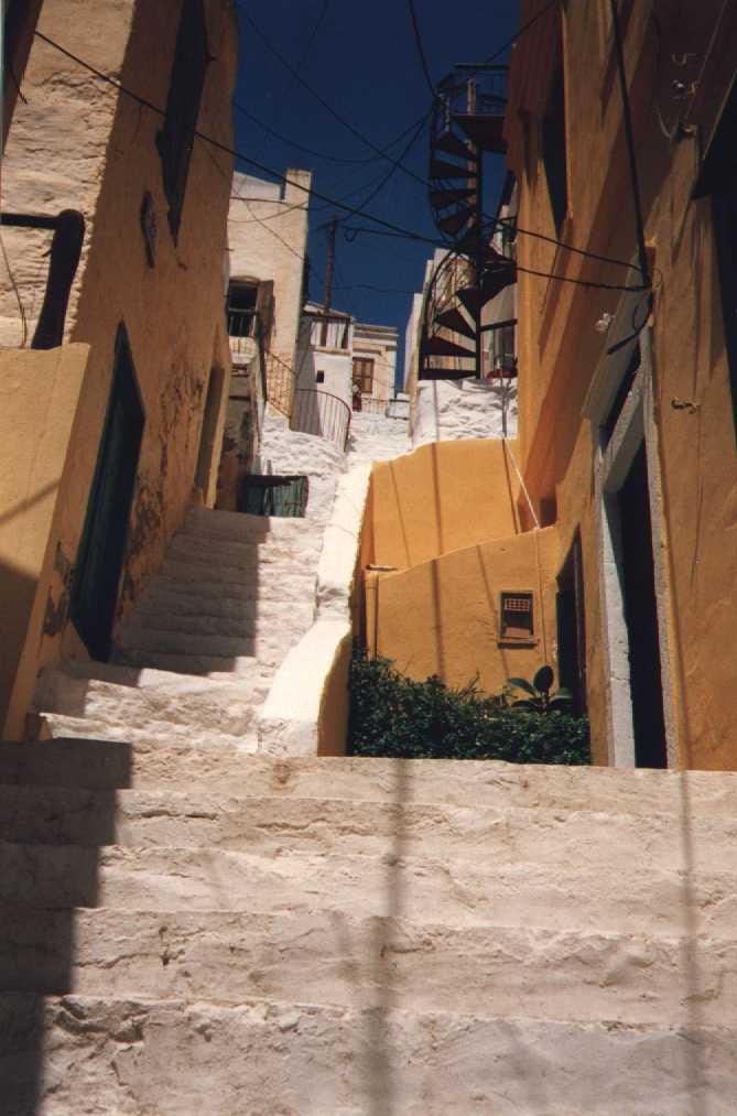 Symi Treppe (1992) by Wolfgang Markl