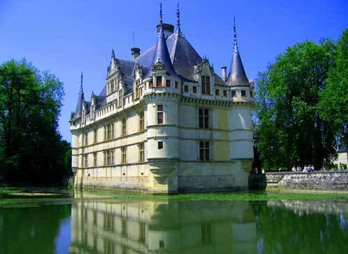 Chateau Azay-Le-Rideau / Frankreich by Robby-BF