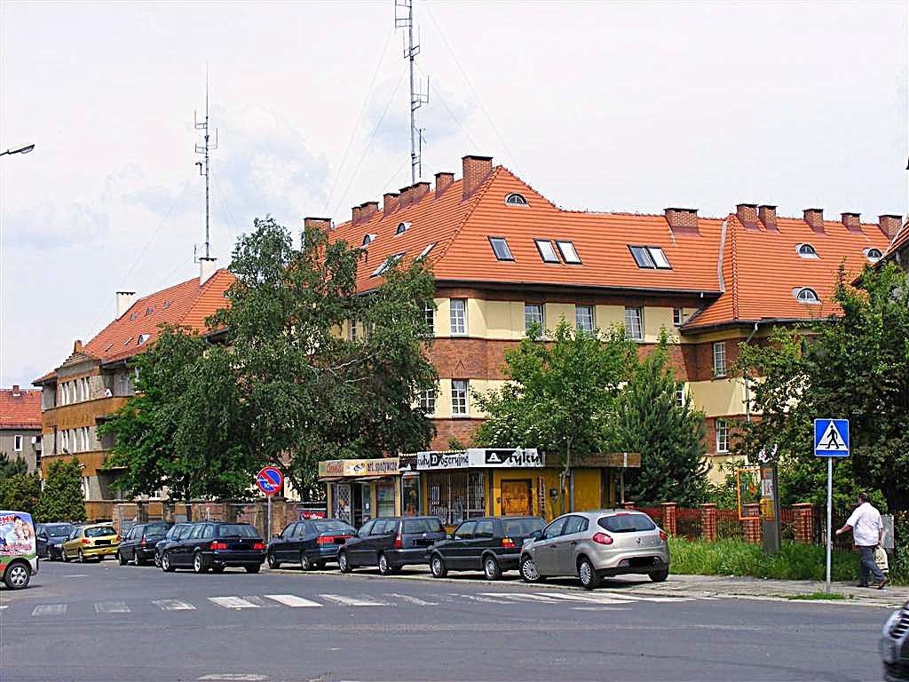 Legnica. Widok ul. Adama Asnyka.View Street. Adam Asnyk by Andrzej Brudziński...