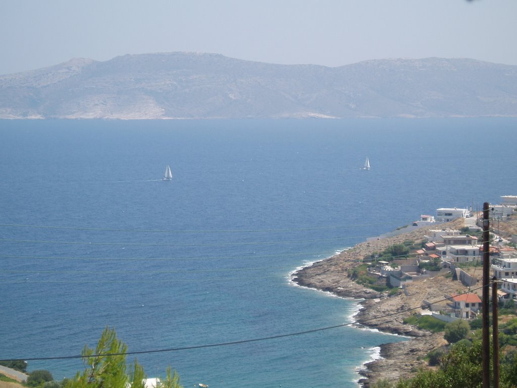 View of makronisos by Thanos Pantazis