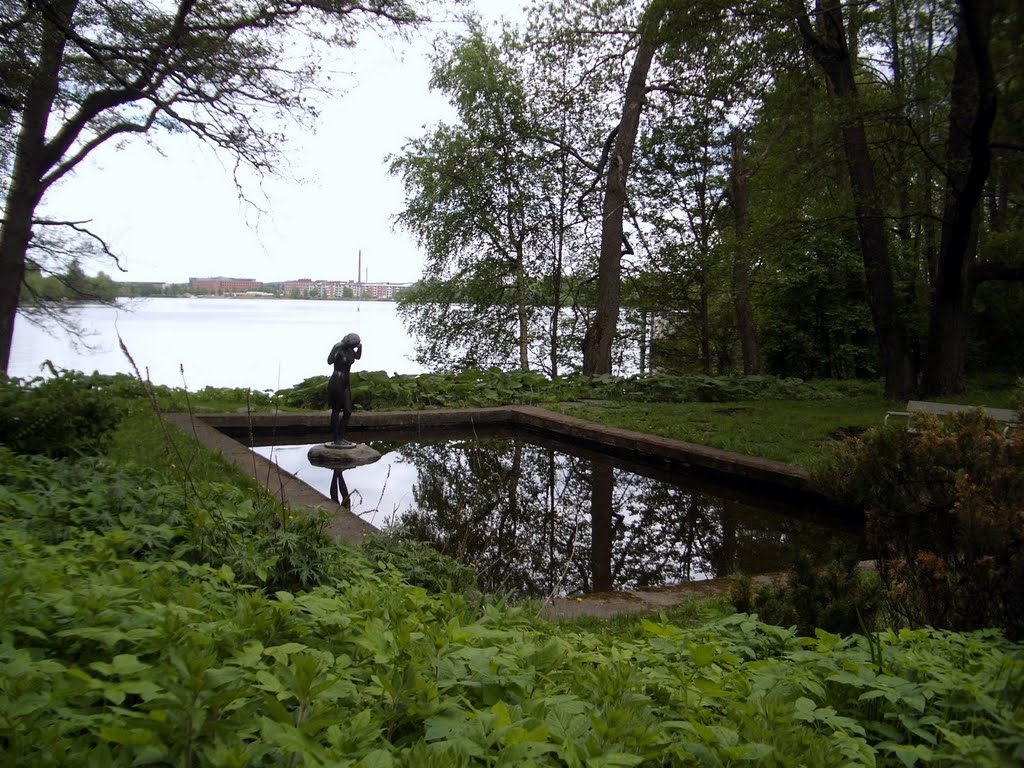 Pyynikki pond sculpture by jurta