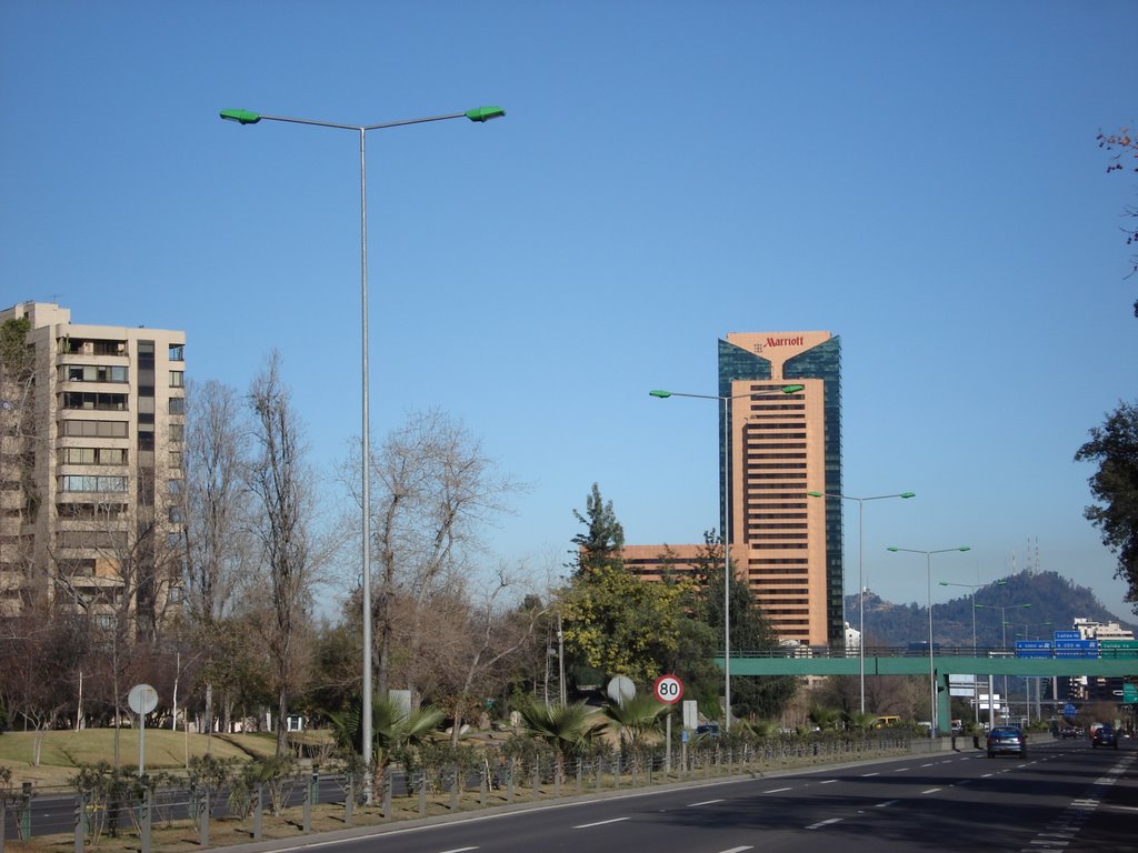 Hotel Marriott, Santiago, Chile by Agustín Olivares